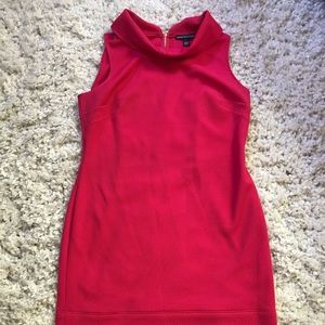 Textured Fuschia Dress